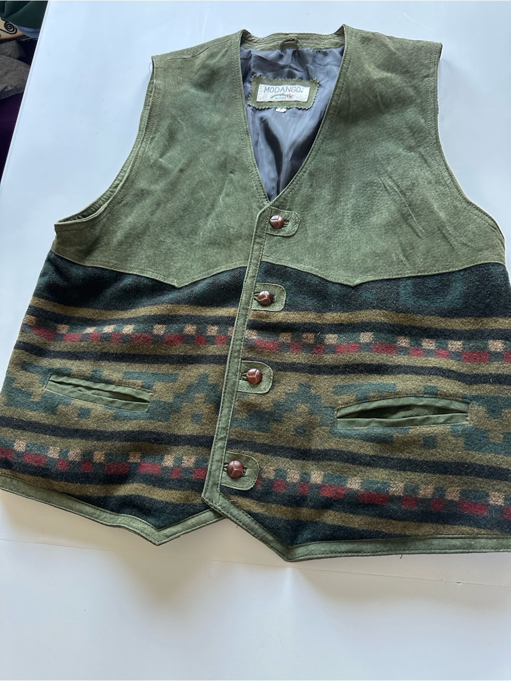 Men's  Leather-Blend Jacket